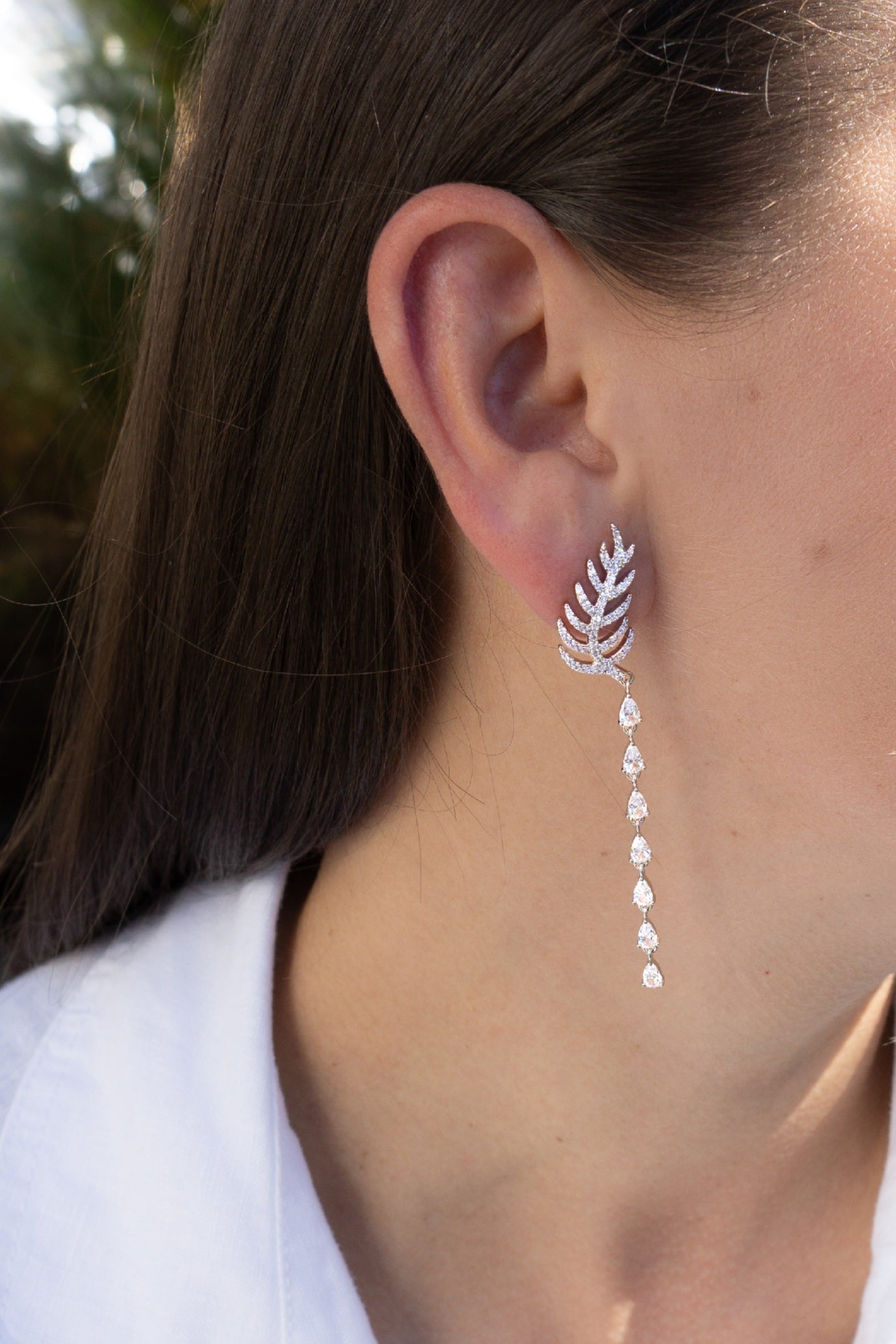 Gentle Shine Earrings Evening