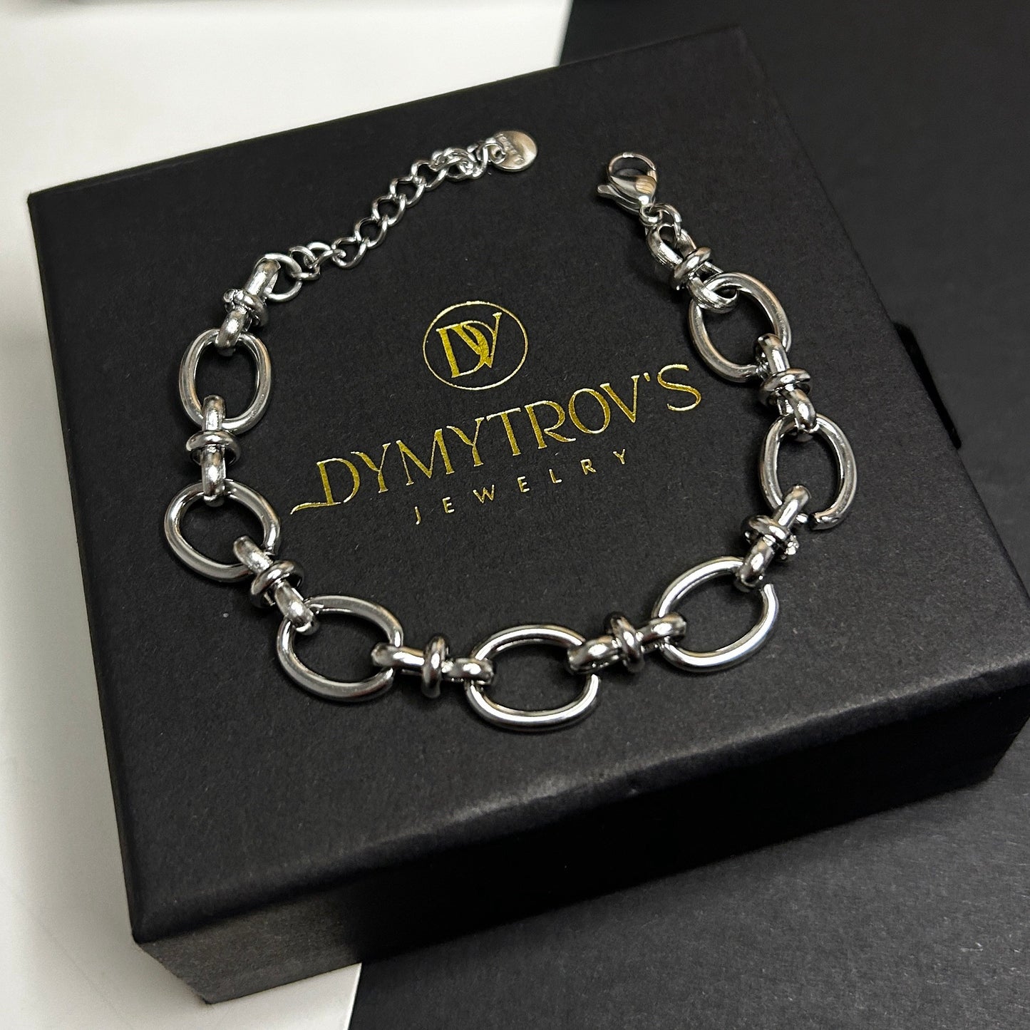 Stainless Steel Chain Link Bracelet – Durable and Allergy-Friendly